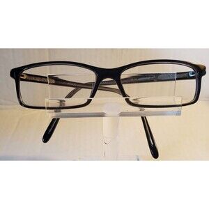 AA Optical Co M412 Eyeglass Frame Men’s Black Plastic Full Rim 54-16-145